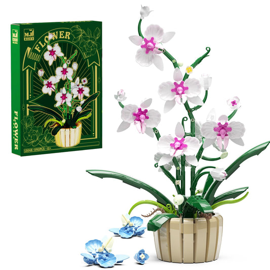 QLT QIAOLETONG Icons Orchid bouquet display for elegant home decor