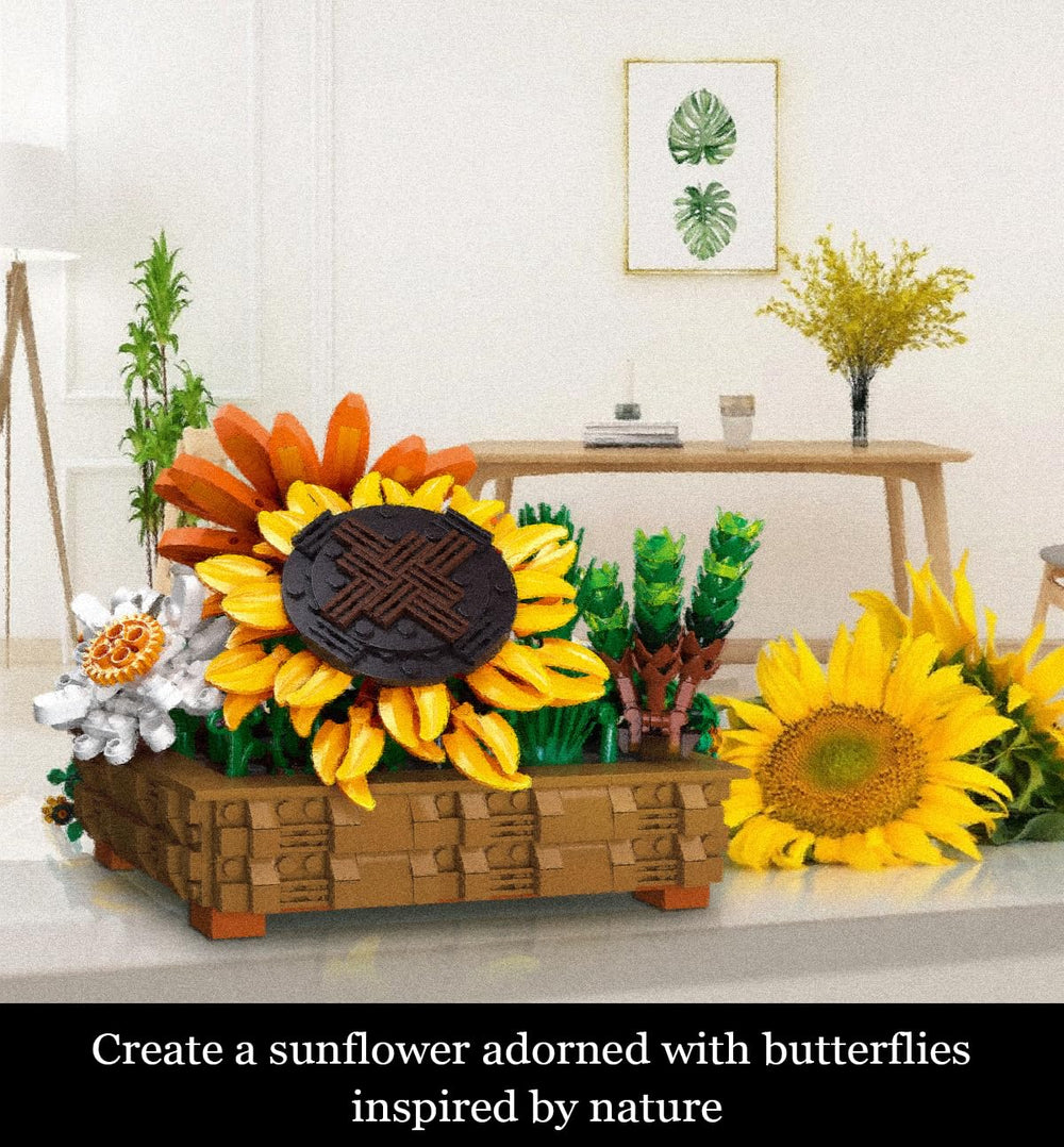 QLT QIAOLETONG set promotes mindful crafting with vibrant florals and compact display options.