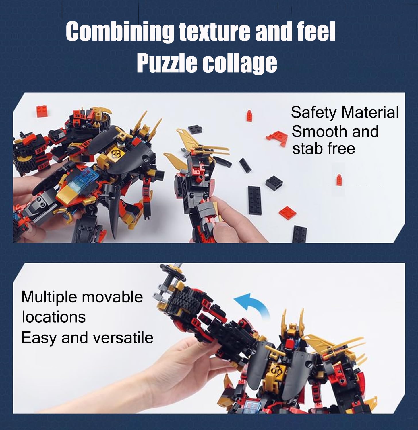 QLT QIAOLETONG shock-resistant packaging protects your bricks during transit.