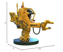 QMx Starship display base for Ripley Power Loader scene, ideal on shelves or desks.