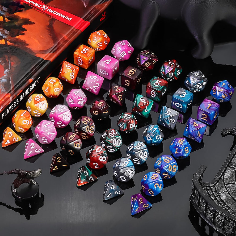 QMay DND dice acrylic material offers durable performance