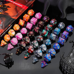 QMay DND dice acrylic material offers durable performance