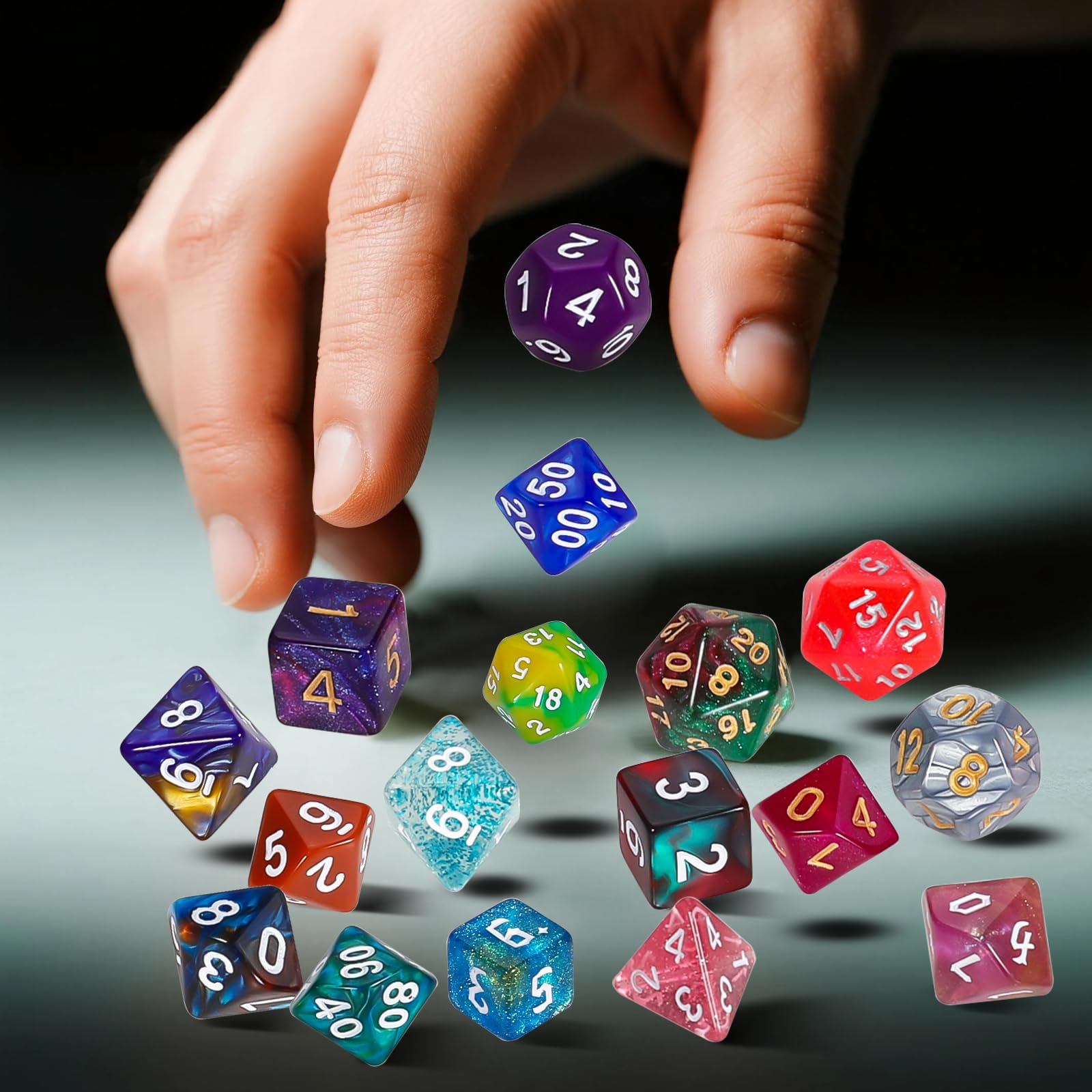 QMay educational dice for math activities and classroom use