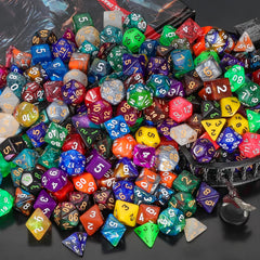 QMay RPG dice variety suitable for D&D, MTG, and table games