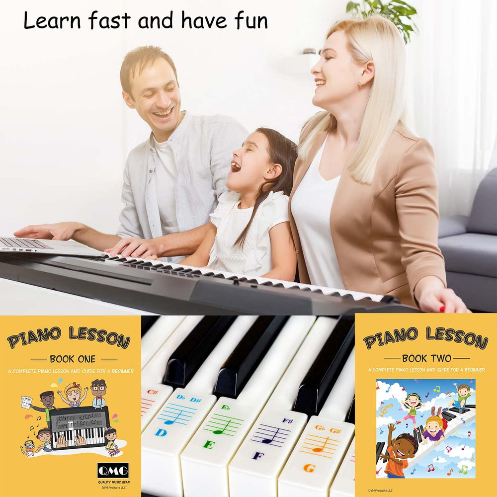 QMG Color Piano Book Two cover building on skills for learners.