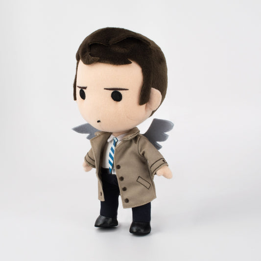 QMx Castiel Q-Pals wings highlight angelic detail for fans and shelf decor