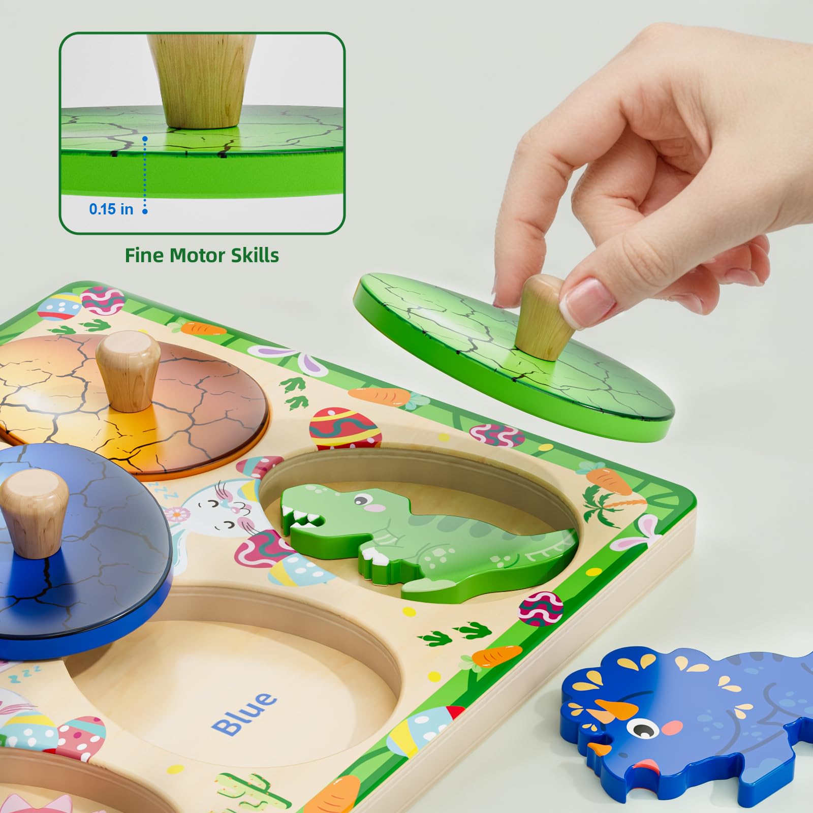 QODOFLR color-matching play promotes early pattern recognition for toddlers.