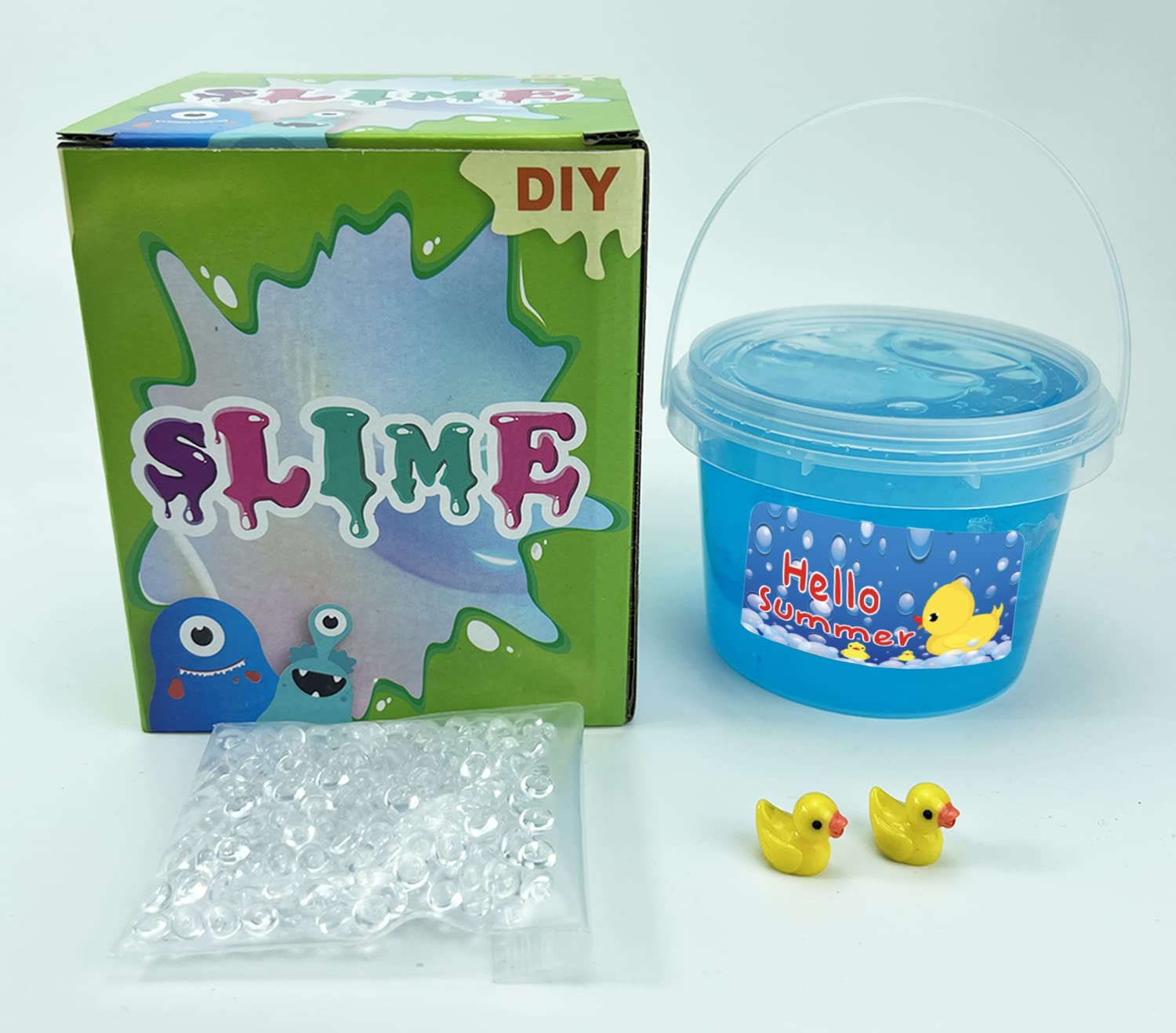 QOFRJTU Soft, non-sticky slime with cooling touch for comfortable grip