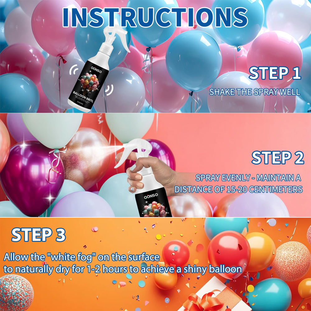 QONS home party decor balloon sparkle enhances visual impact