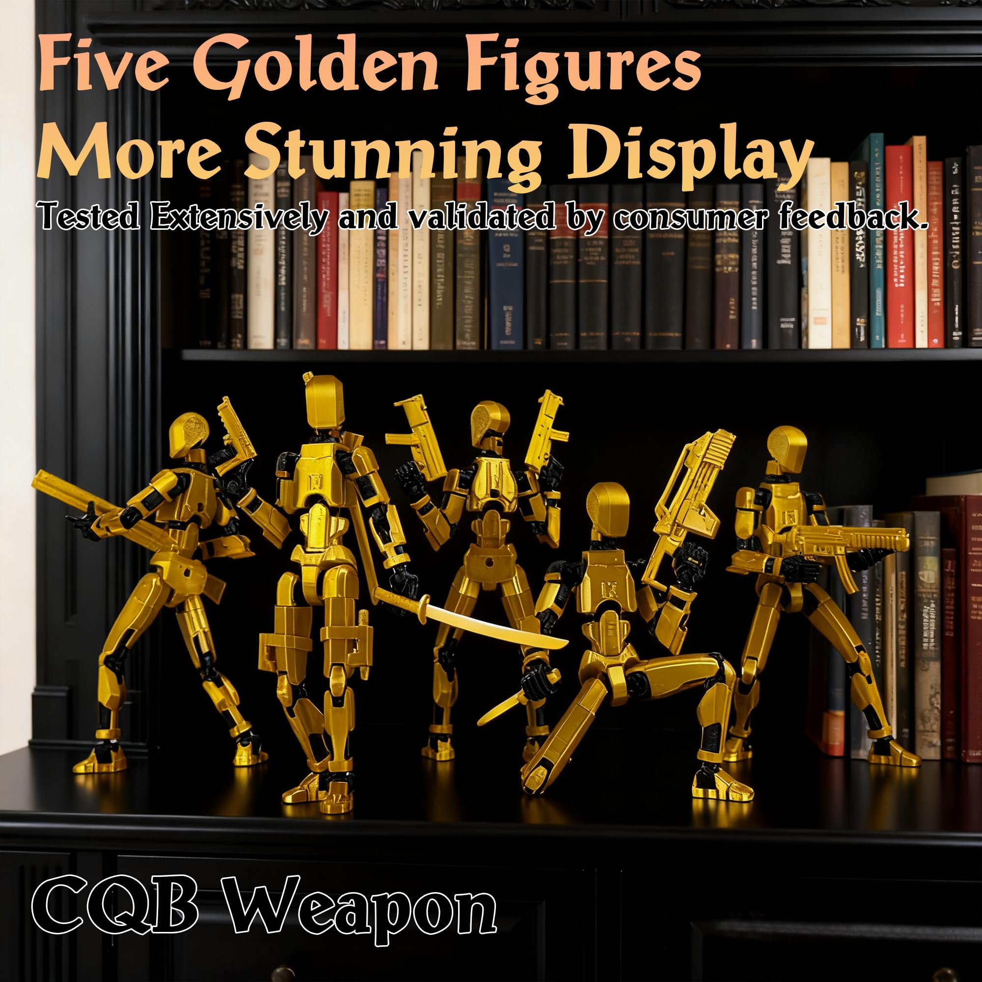 Qoopower T13 Titan, 12 handtypes enable dynamic posing and expressive scenes.