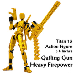 Qoopower T13 Titan with weapons package for epic display and imaginative play.