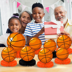 QOUBAI basketball party decor suitable as cake toppers and table accents