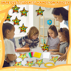 QOUBAI kids crafts kit supports classroom decor and family activities