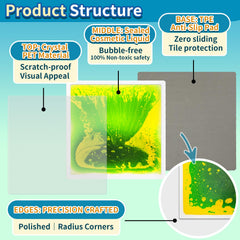 Qoytqoy Liquid Sensory Tiles corner-layout creates engaging corner play setups.