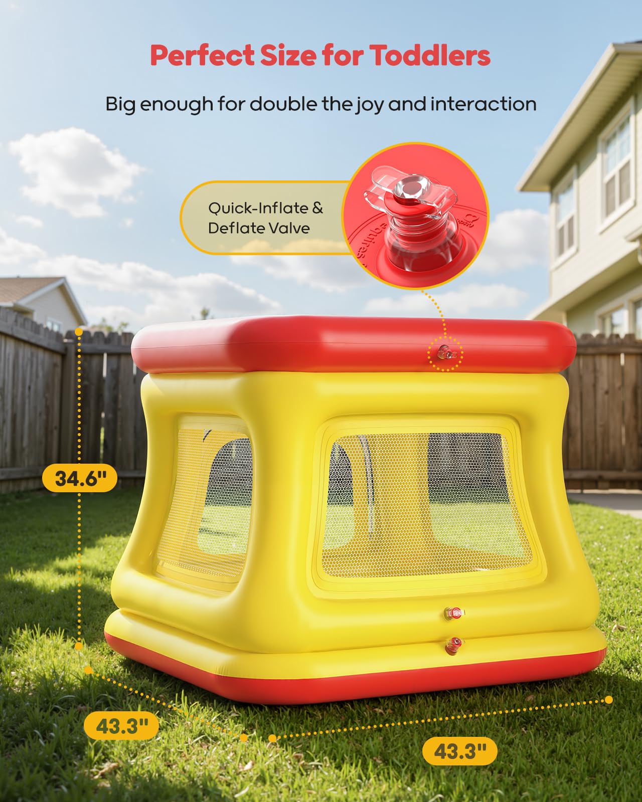 QPAU indoor-outdoor ready design for various surfaces