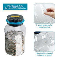 QPEY coins being deposited into piggy bank to illustrate saving habit