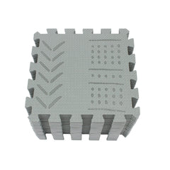 qqpp EVA 18 Tiles easy-clean surface supports quick after-play wipe-down.
