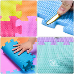 qqpp EVA floor protection suitable for living rooms, nurseries, and home gyms.