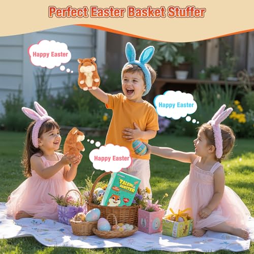 Qrooper Talking Hamster body shake action encouraging interactive play for children