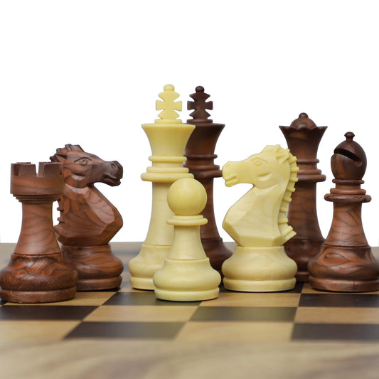 Qryovsa chess pieces 32 count set ideal replacement option for clubs