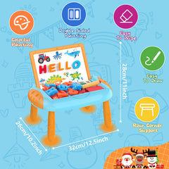 Qrytoi portable sketch surface with detachable legs for home or travel.