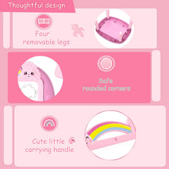 Qrytoi Unicorn Doodle Board portable legs design for home or outdoor use