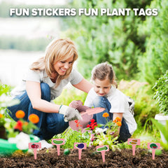 Qtioucp fruit-vegetable sticker set encourages recognition and discussion