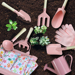 Qtioucp kids gloves protect hands during planting and soil work