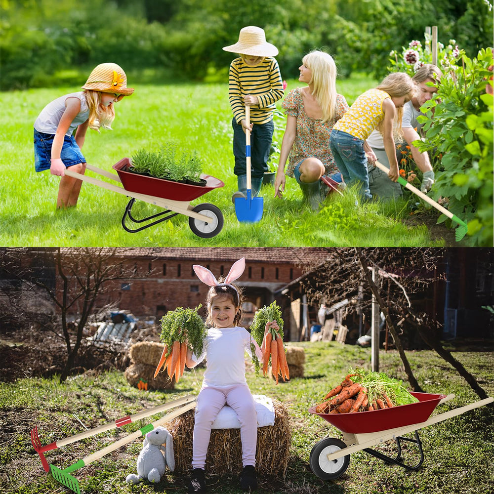 Qtioucp ergonomic handles offer comfortable grip during play.