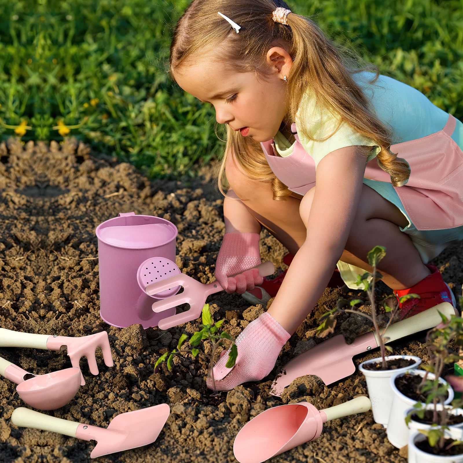 Qtioucp plant tags collection helps label plants and learn varieties