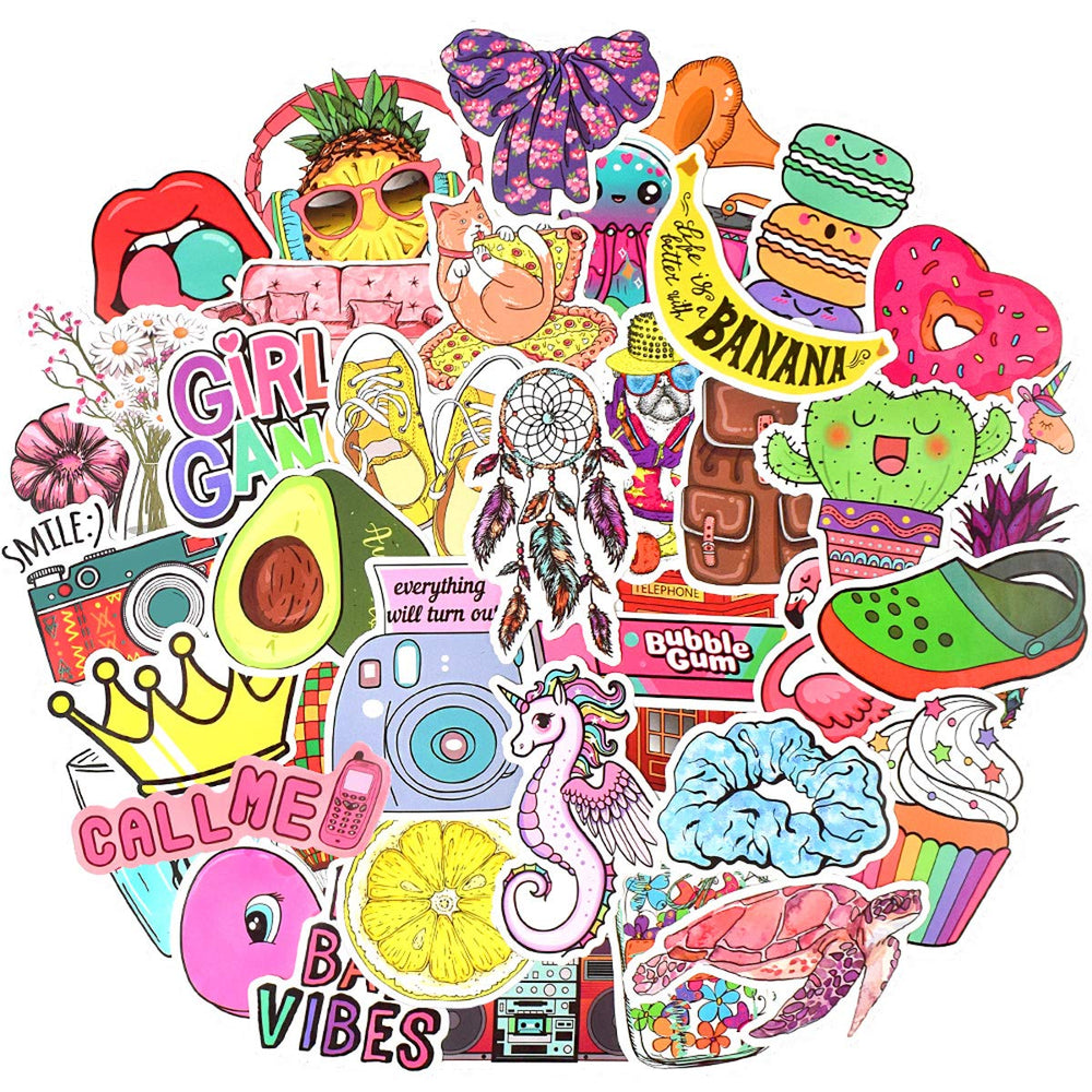 QTL cute stickers pack designs for tween gifts and crafts