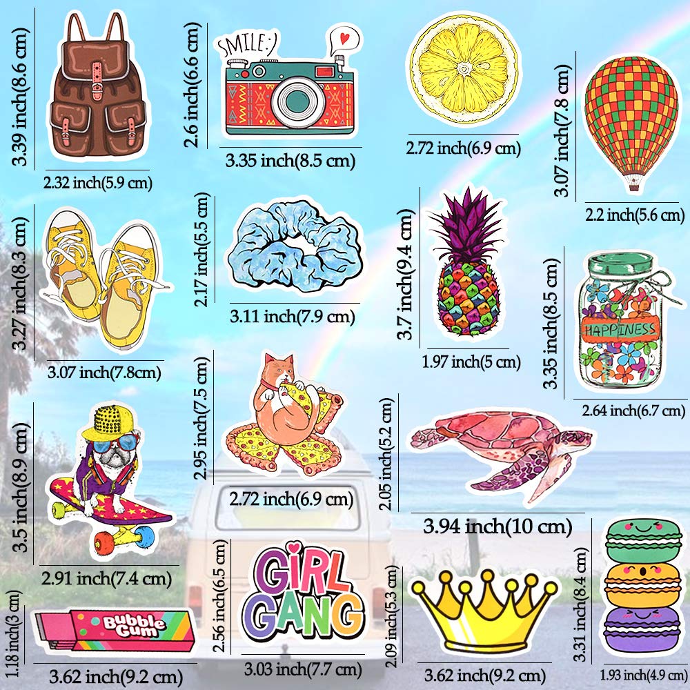 QTL stickers on laptop example for personalization and school use