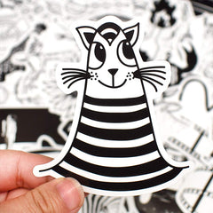 QTL VSCO stickers personalize a notebook for a tidy, expressive touch.