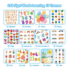 QuTZ ABC talking flash cards in reader use enabling interactive pronunciation learning
