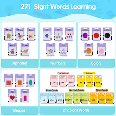 QuTZ Talking Flash Cards 123 Shapes Colors visuals support recognition and sensory engagement.