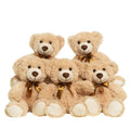 Quaakssi teddy bears bulk 5-pack 13.5-inch side view ideal for party decor