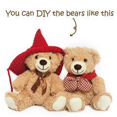 Quaakssi teddy bears plush touch ideal for baby showers and play.