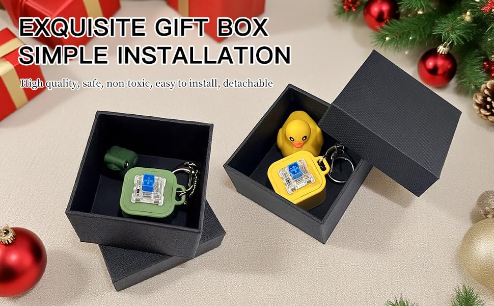 Quacking Duck keychain with colorful shell design appealing to kids.