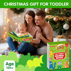 Quanquer Animal Busy Book pages illustrations showcase hands-on learning for toddlers.