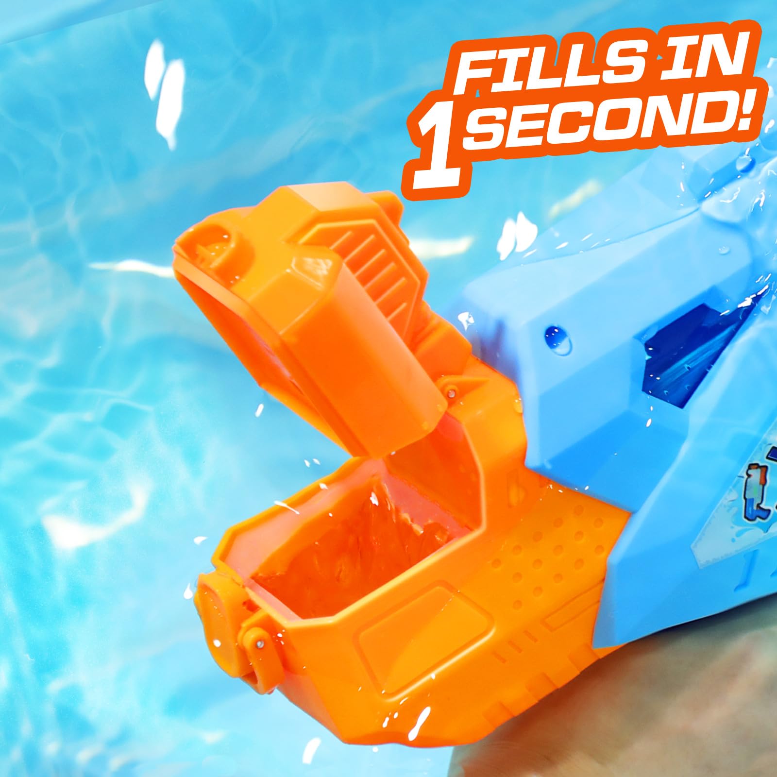 Quanquer buckle design maintains leak-free seals during action.
