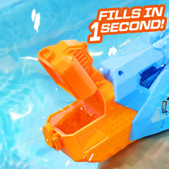 Quanquer buckle design maintains leak-free seals during action.
