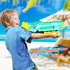 Quanquer colorful water guns designed for both kids and adults.