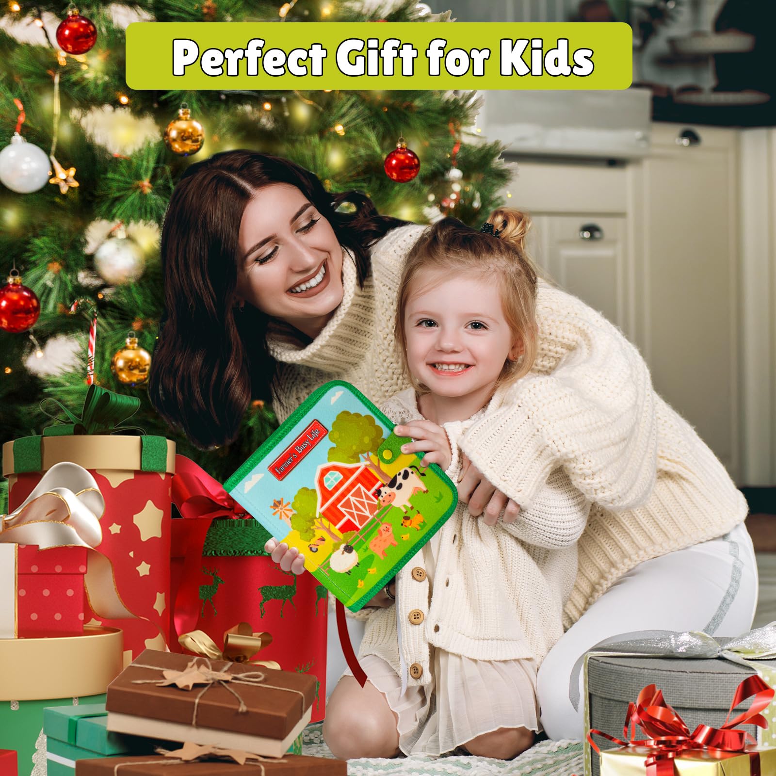  Quanquer gift-ready packaging makes a thoughtful present for toddlers.