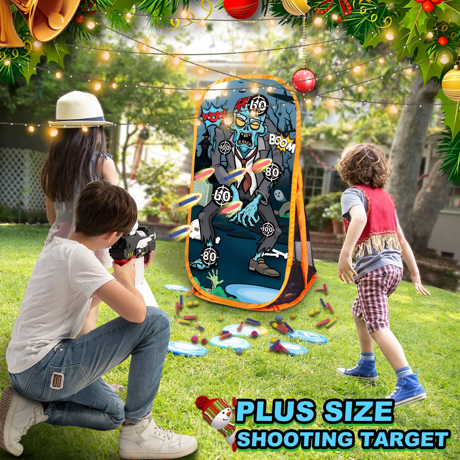 Quanquer outdoor-indoor play setup supports versatile family fun in parks or yards.