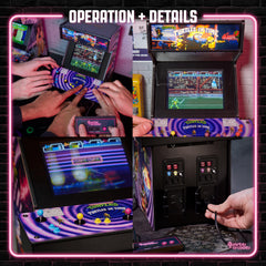 Quarter Arcades TMNT 1/4-scale cabinet craftsmanship offers a premium home arcade focal point.