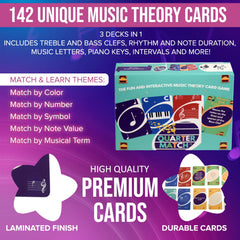 Quarter Match premium card stock ensures durable, high-quality play in classrooms and homes.