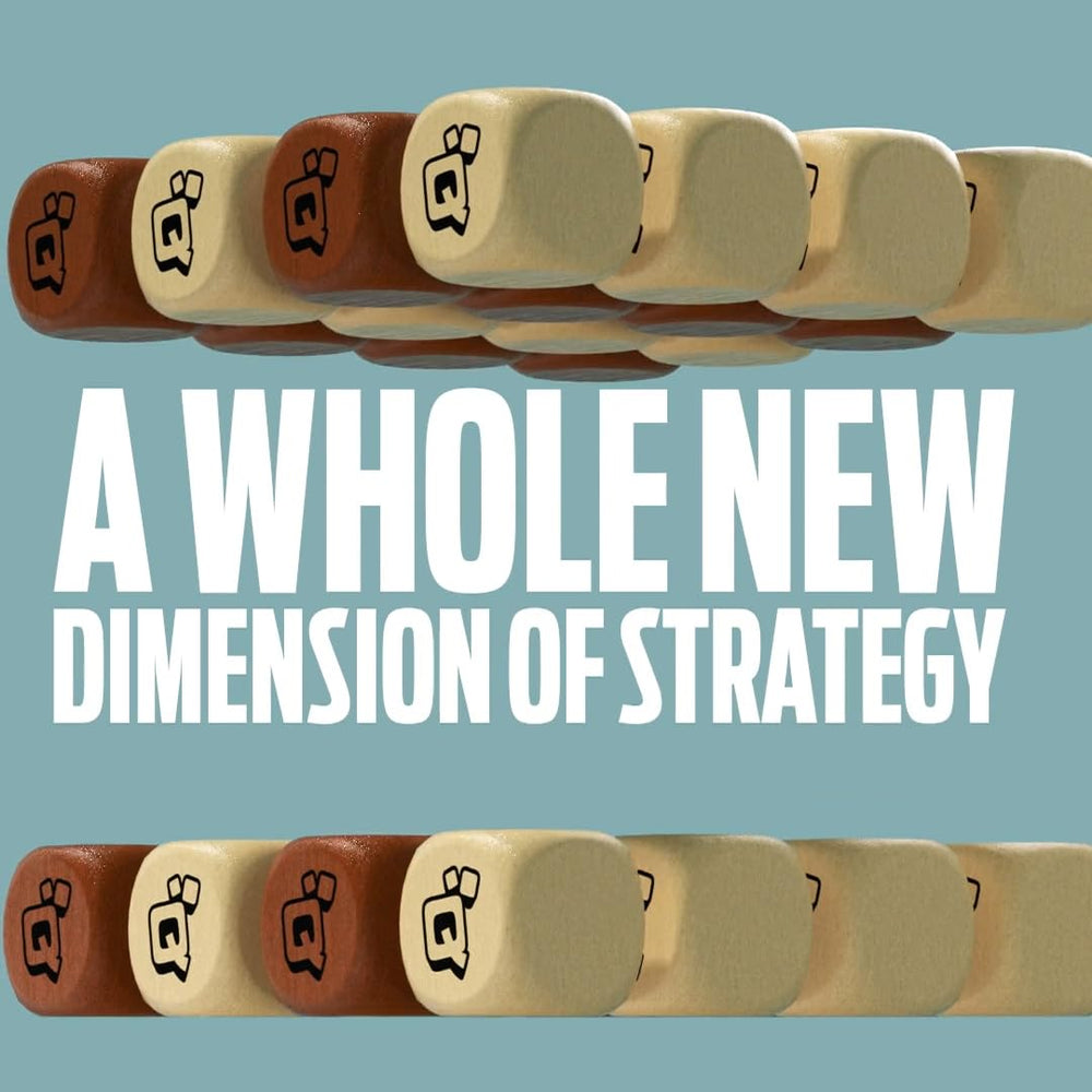 Qubic4 two color pieces clearly define options and symmetry