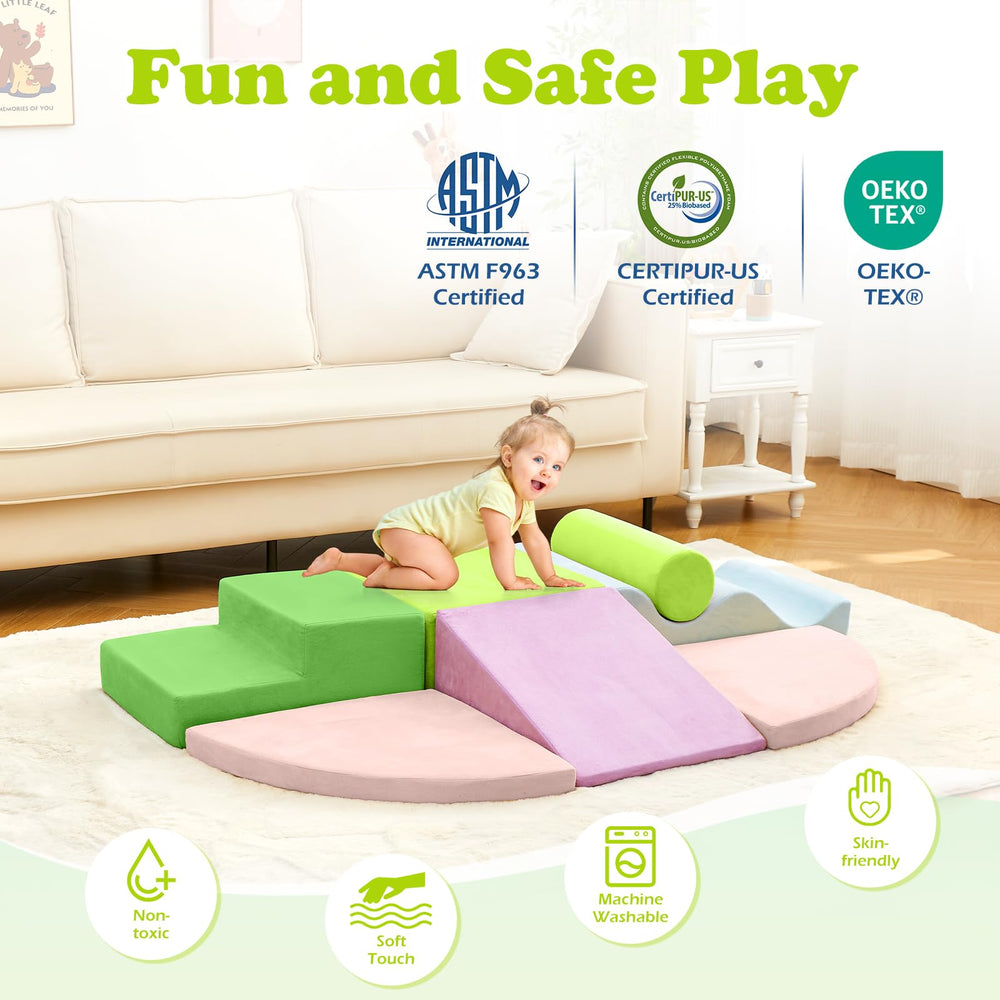 QUCHI colorfully shaped blocks inspire imaginative play and shape recognition