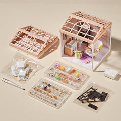 Qudify connectable base lets you expand dollhouse layouts.