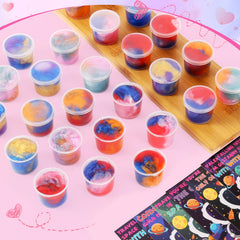 Qudoustar BPA-free, non-toxic slime ready for classroom activities.